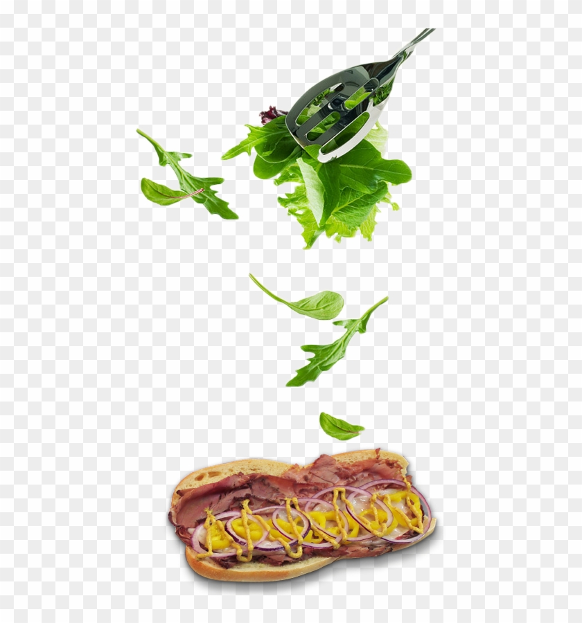 See Full Menu - Salad Leaves Falling Clipart #692216