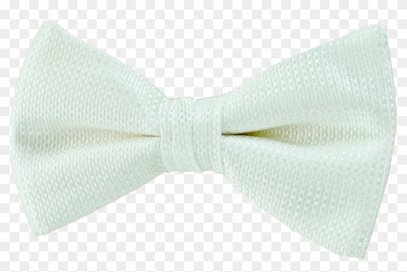 Romance White Bow Tie - Cream Bow Tie Png Clipart #692403