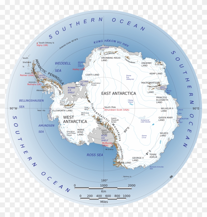 Antarctica Options - West Antarctic Ice Sheet Clipart #692678