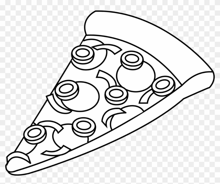 Png Pizza Black And White Clipart 6398 5341 Bow - Pizza Clipart Black And White Transparent Png #692739