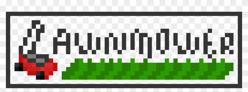 Add Functional Lawnmowers To Minecraft - Illustration Clipart