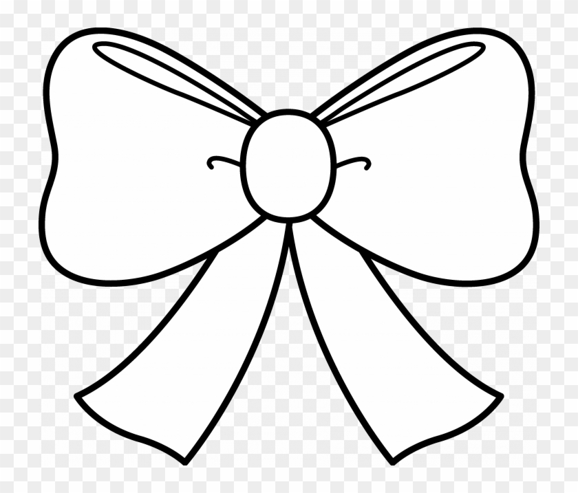 Minnie Mouse Bow Coloring Pages - Jojo Bow Colouring Pages Clipart