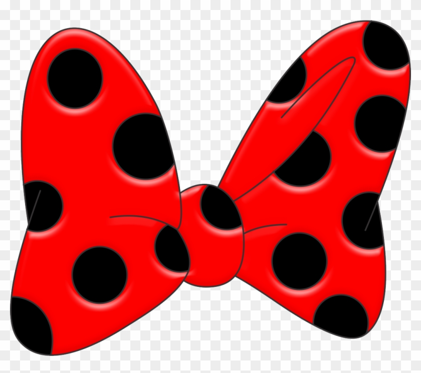 Minnie Bow Png - Moño Minnie Mouse Png Clipart #693529