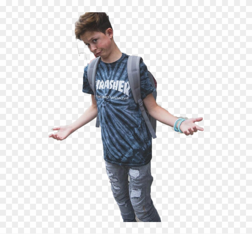 #jacobsartorius - Jacob Sartorius Thrasher Shirt Clipart #693729