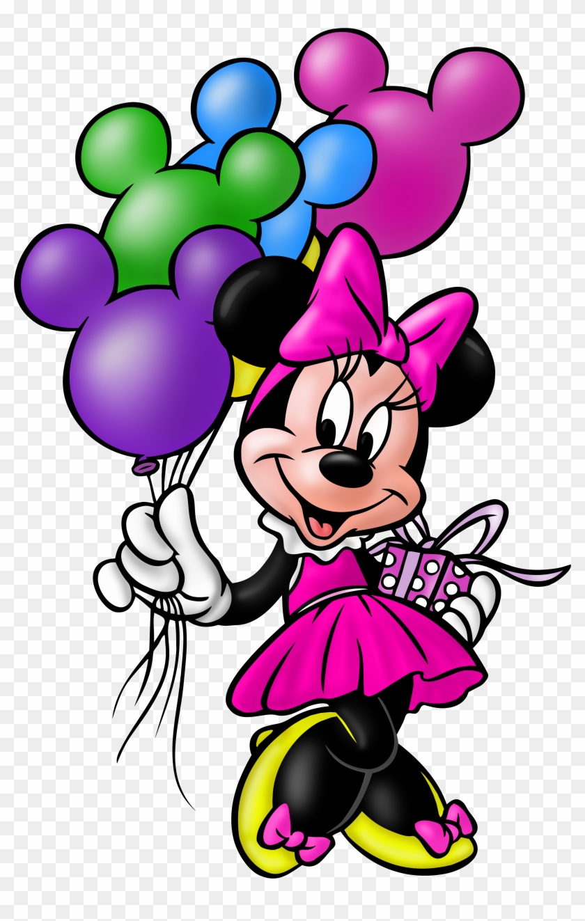 5235 X 8000 10 - Clipart Minnie Mouse Happy Birthday - Png Download