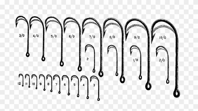 Free Digital Fishing Clip Art - Line Art - Png Download #694000