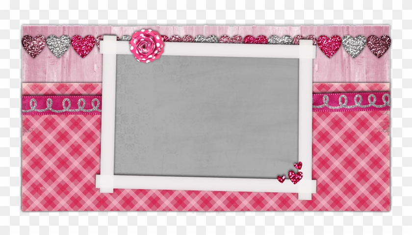 With Only A Wink Banner - Vintage Pink Banner Png Clipart #694001
