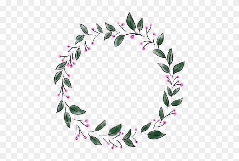 Flower Circle Border Clipart - Transparent Flower Circle Border - Png Download