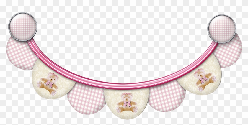 Pink Banner Transparent Image - Circle Clipart