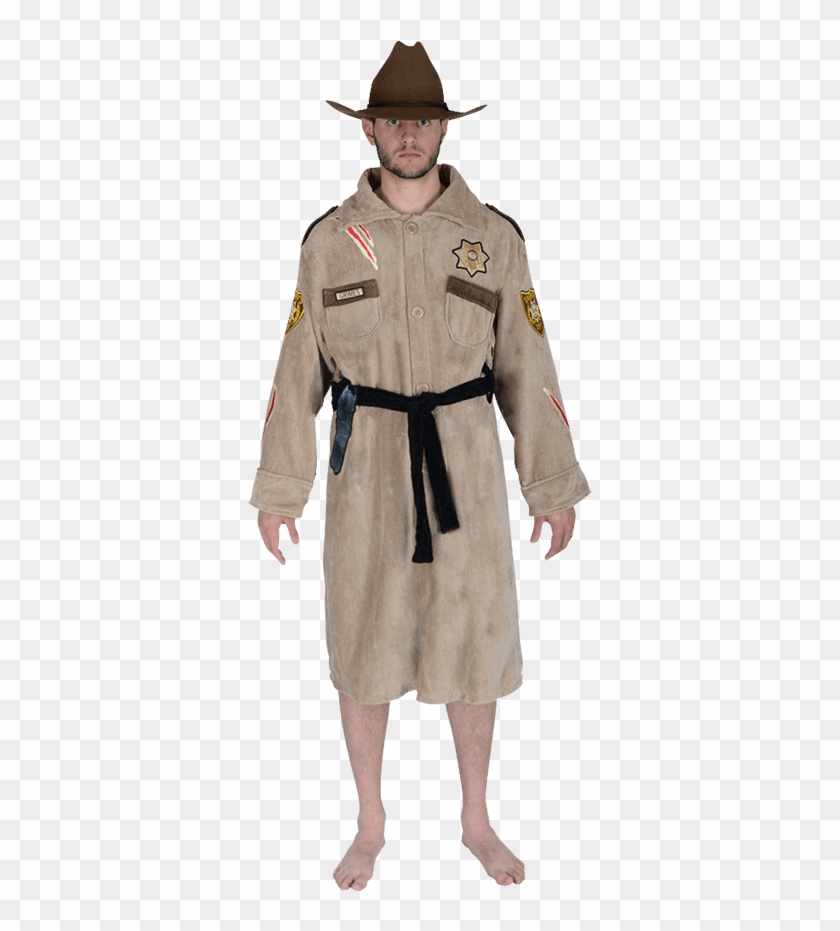 Walking Dead Rick Grimes Sheriff Robe - Maschere The Walking Dead Clipart #694224