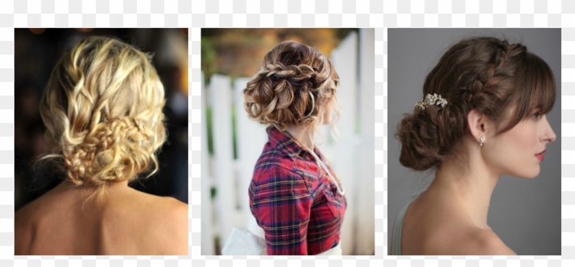 Google Image Result For Http - Wedding Hair Updo With Braids Clipart #694250