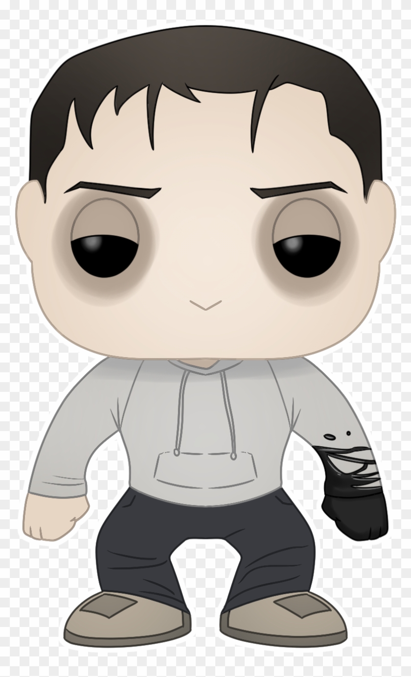 #10 Rick Grimes - Cartoon Clipart