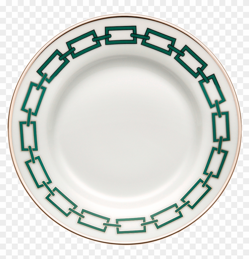 Dinner Plate Catene Smeraldo Clipart