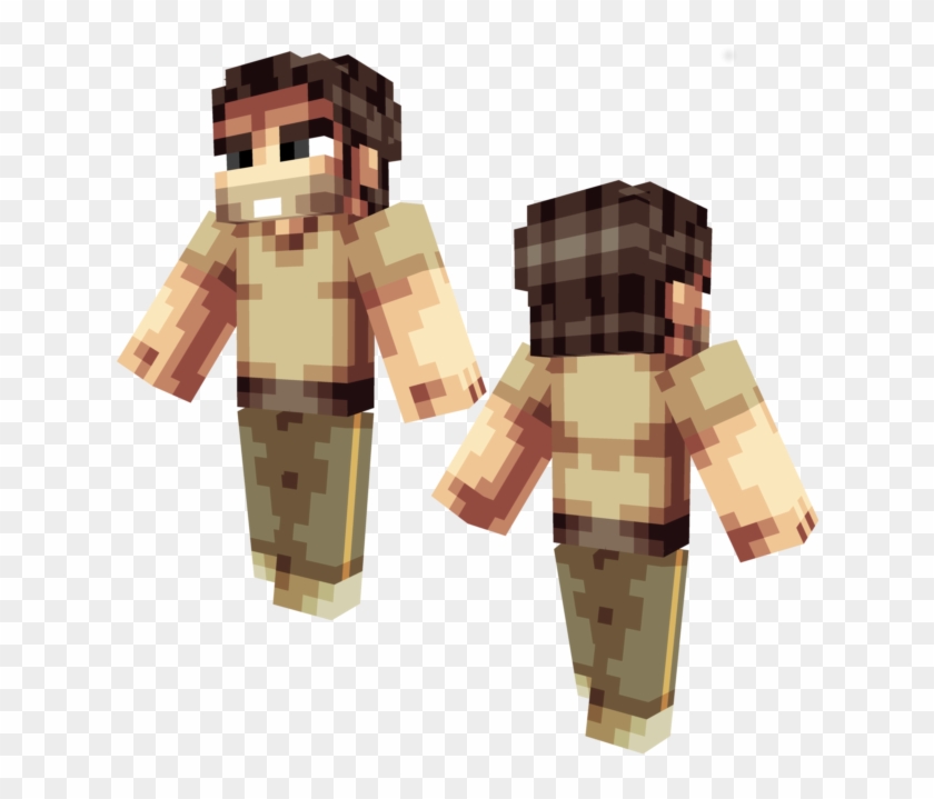 Xptbspng - Skin Rick Grimes Minecraft Clipart #694406