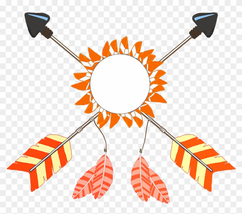 Clipartqueen On Twitter - Crossed Arrows Clip Art - Png Download