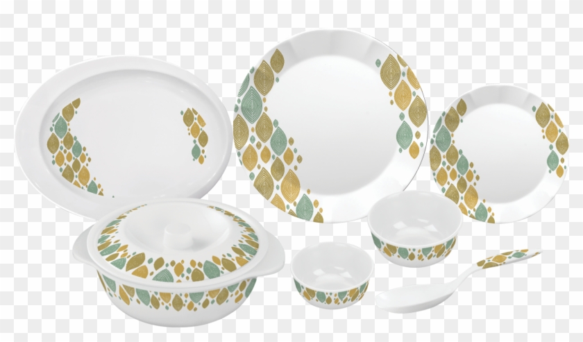 Dinner Plate Png Transparent Images - Porcelain Clipart #694632