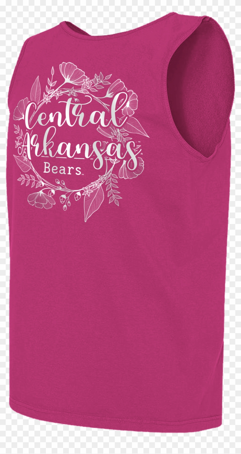 Flower Circle Tank - Active Tank Clipart