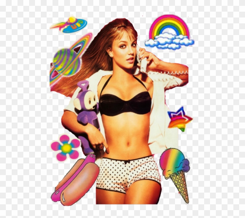 Cute Mine Cool Britney Spears Stickers Png Transparent - Britney Rolling Stone Clipart #694707