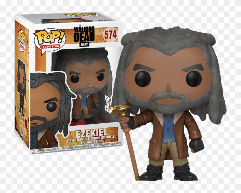Funko Pop Vinyl - Walking Dead Ezekiel Pop Clipart #694802