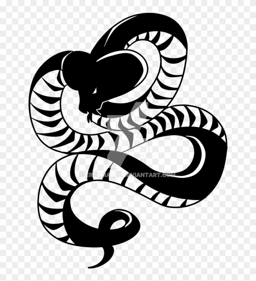 Tribal Snake Png - Elapidae Clipart