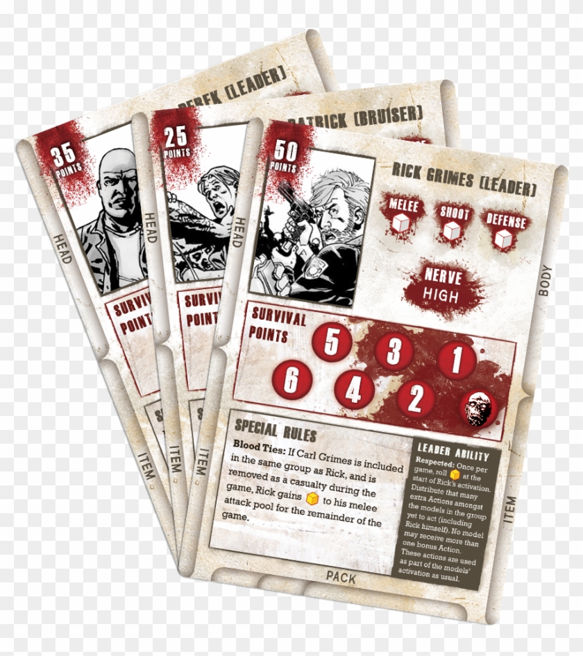 For Their Part, Mantic Games Is Committed To Getting - Walking Dead All Out War Cards Clipart #695143