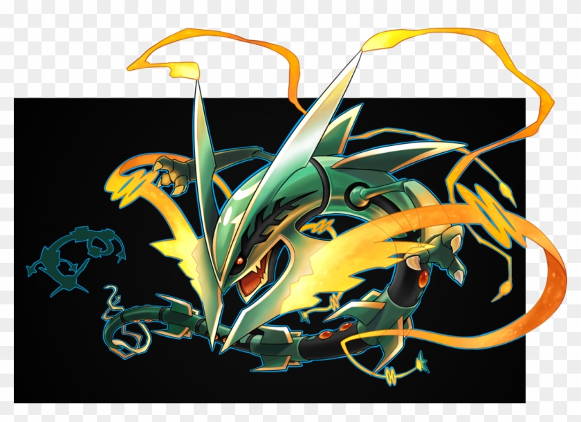 Rayquaza → Mega Rayquaza Clipart #695389