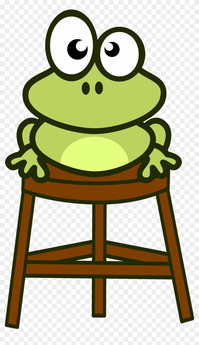 This Free Icons Png Design Of Frog On Stool Clipart #695562