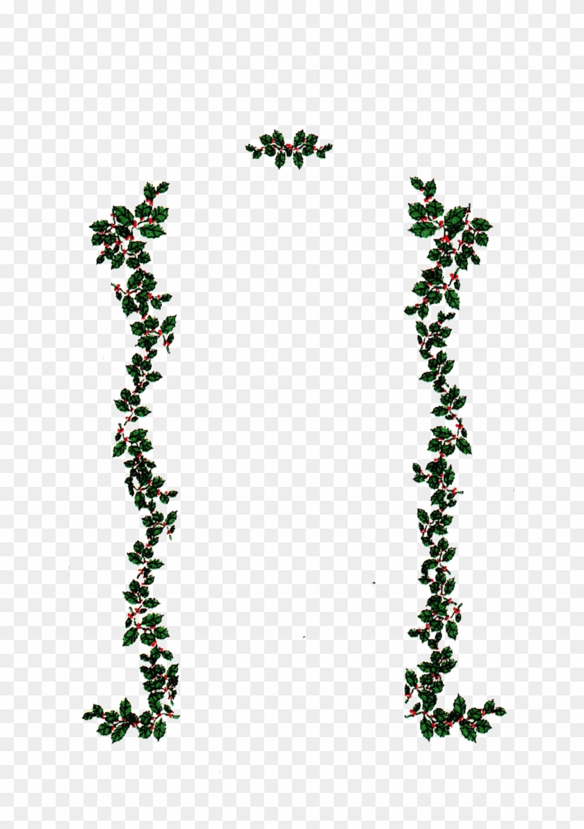 Pix For > Transparent Vine Border - Printable Merry Christmas From Heaven Clipart #695595