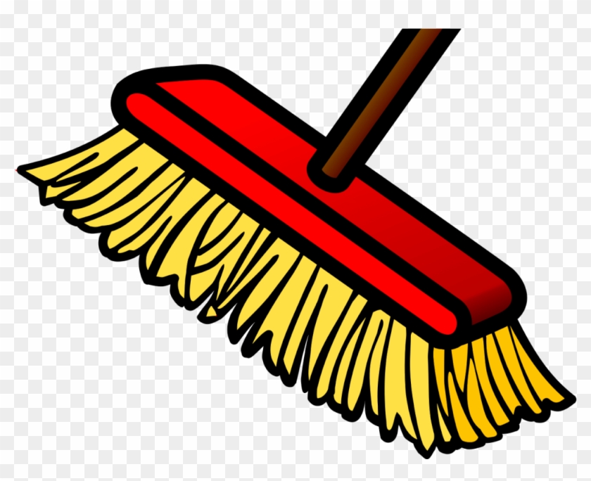 Paint Brush Clipart Lead Poisoning - Transparent Background Broom Clipart - Png Download #695797