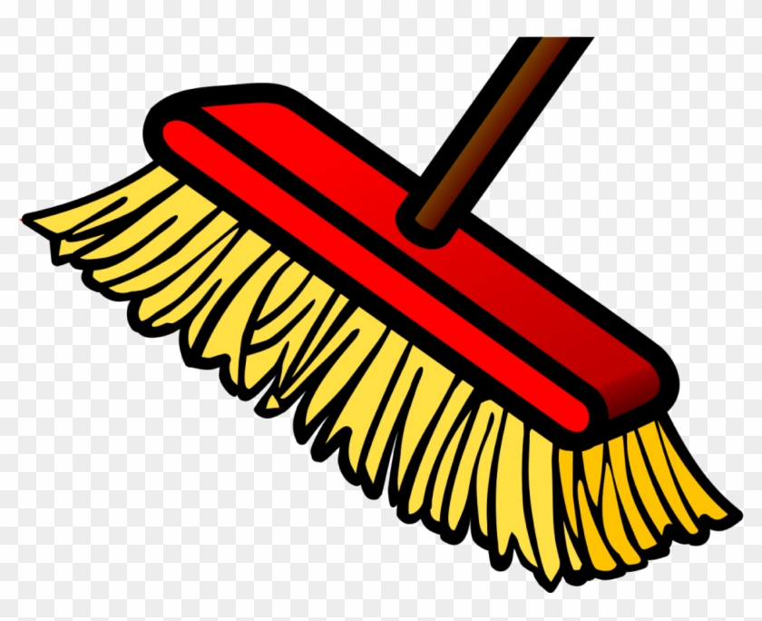 Paint Brush Clipart Lead Poisoning - Transparent Background Broom Clipart - Png Download