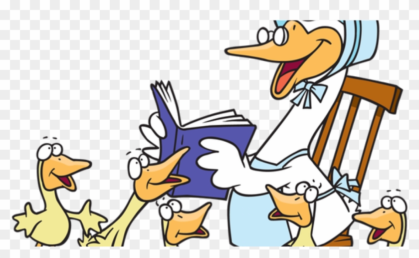 Mother Goose Nursery Rhyme Clip Art - Png Download