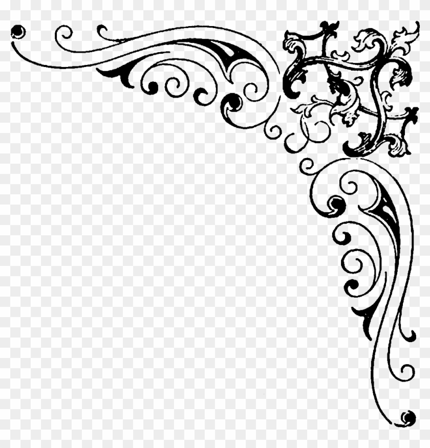 1200 X 1200 41 - Black And White Border Design Png Clipart