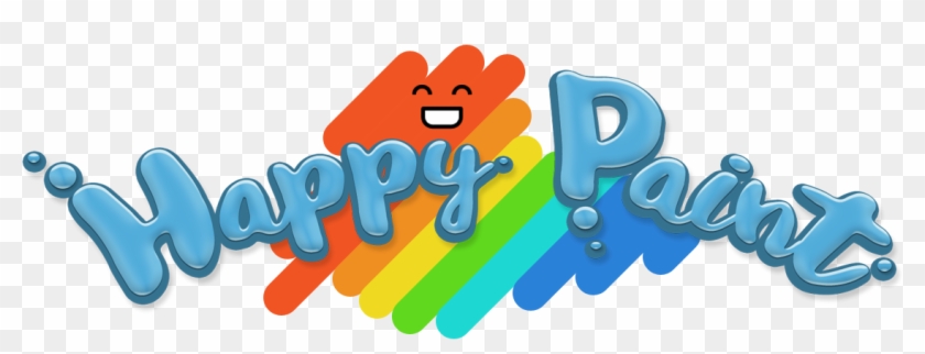 Happy Paint On Ipad - Graphic Design Clipart