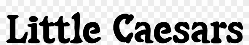 Little Caesar By Sharkshock Fonts - Little Caesar Tipografia Clipart #696715