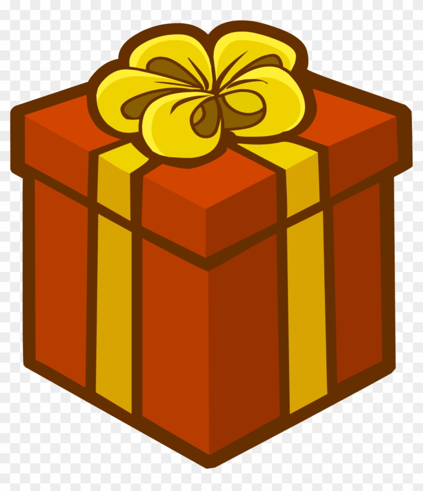 Emoji Regalo Png - Club Penguin Holidays Png Clipart #696749