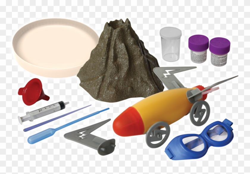 Volcanic Eruption And Rocket Chemistry Lab , Png Download - Eastcolight Clipart