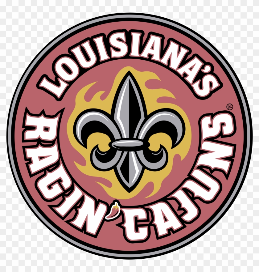 La Lafayette Ragin Cajuns Logo Png Transparent - Louisiana Ragin Cajuns Logo Clipart