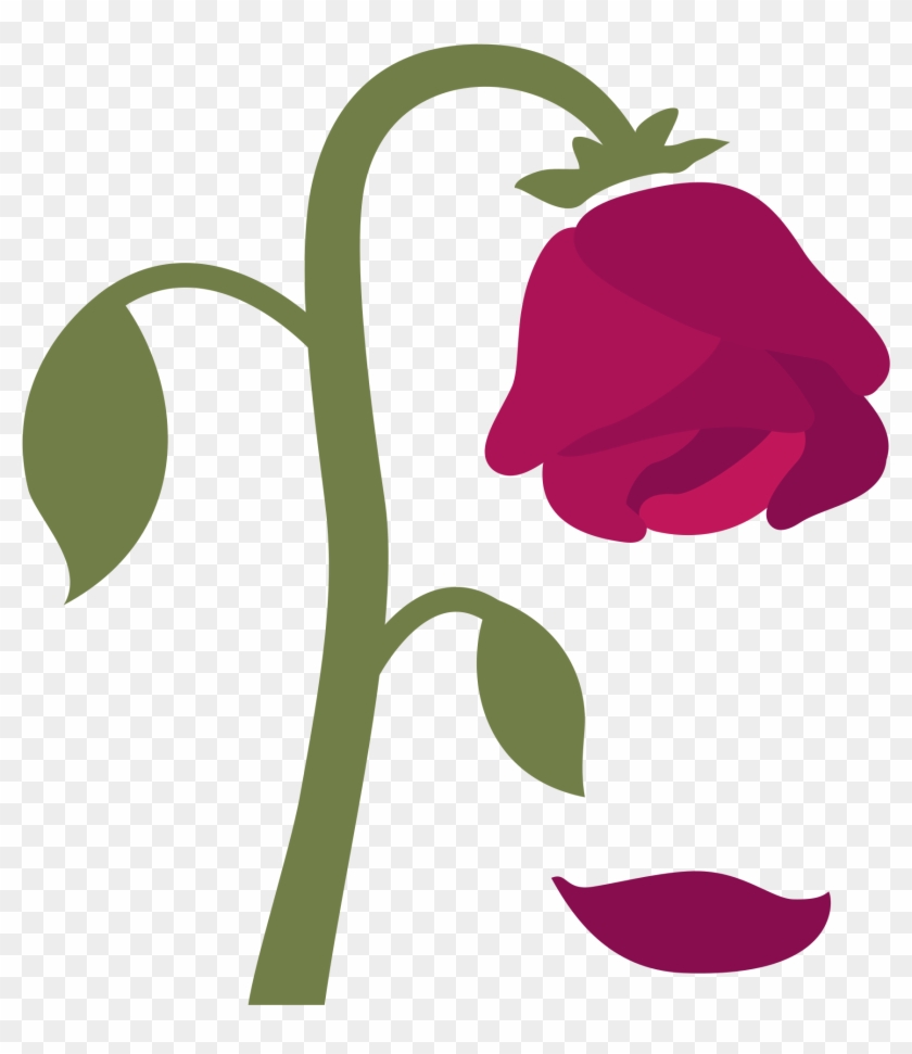 File - Emoji U1f940 - Svg - Flor Caida Emoji Clipart #697716