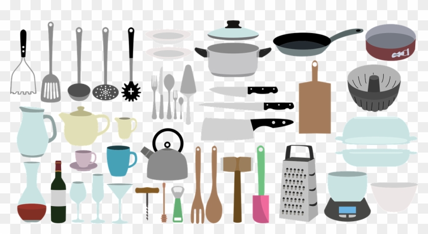 Real Baking Essentials - อุปกรณ์ ทำ อาหาร การ์ตูน Clipart