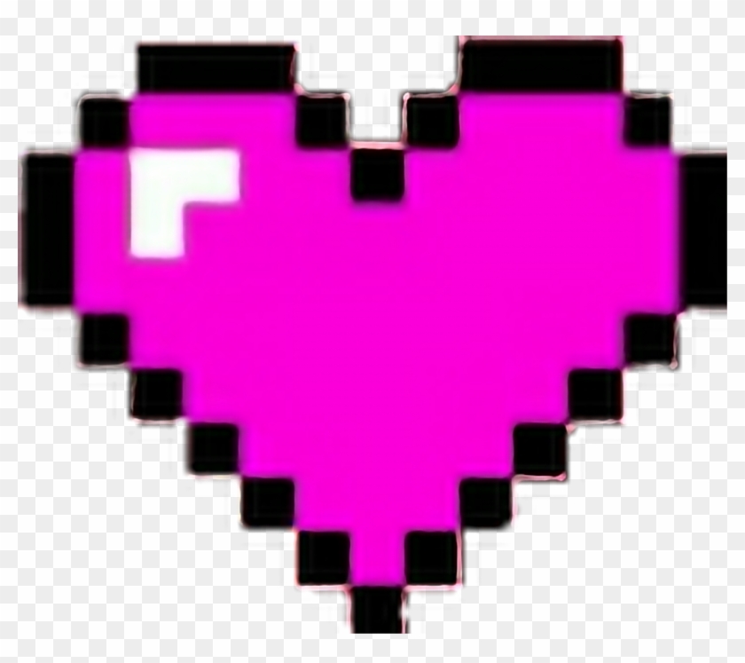 Corazones Sticker - Pixel Heart Clipart #697777