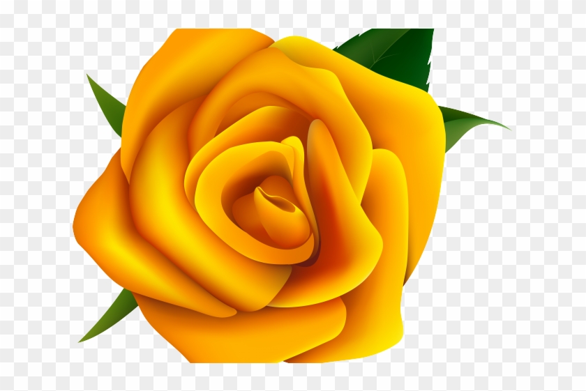 Rose Clipart Emoji - Vetor Rosa Amarela Png Transparent Png #698003
