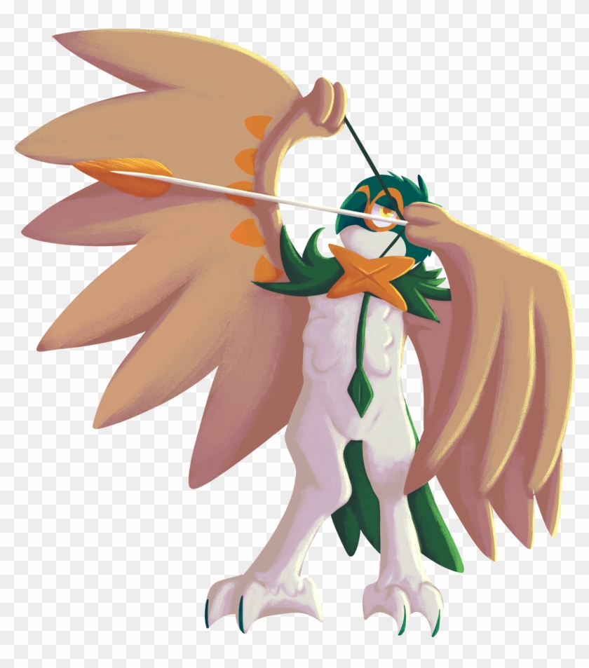 Decidueye - Illustration Clipart