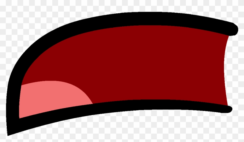 Open Mouth 2 Frown - Bfdi Mouth Frown Clipart