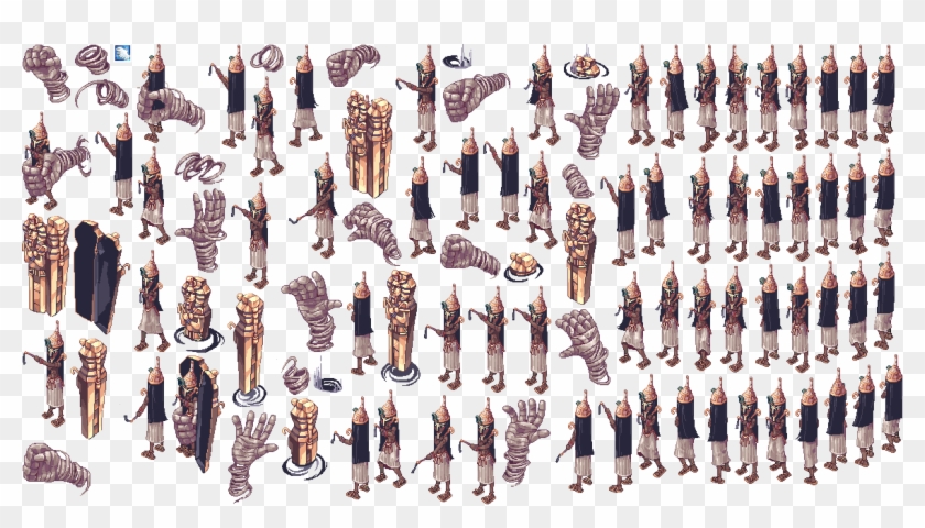 Pharaoh - Spritesheet - Firearm Clipart #698504