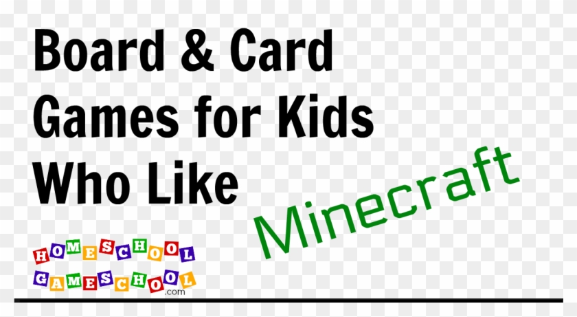 Board Games For Kids Who Like Minecraft - Healthy Kids Clipart #698548