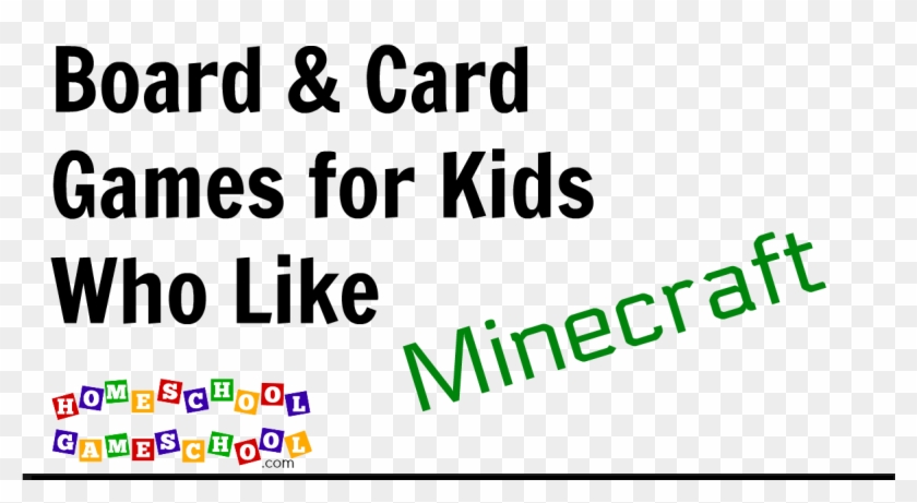 Board Games For Kids Who Like Minecraft - Healthy Kids Clipart