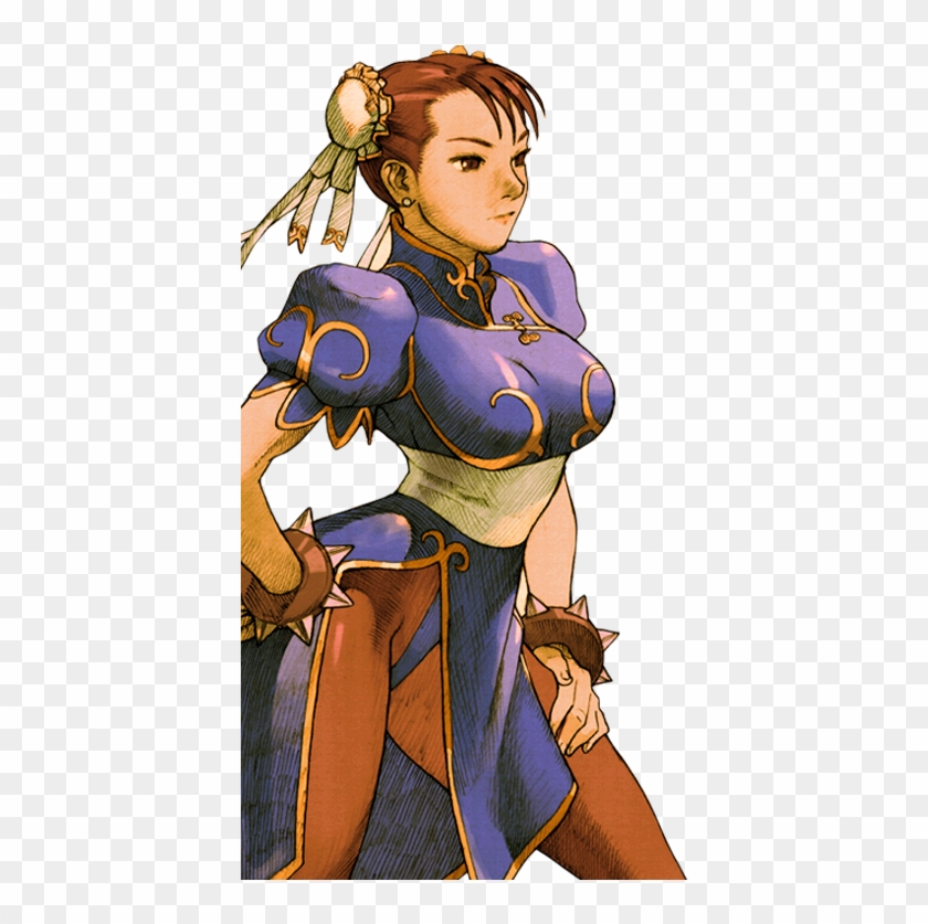 Chun-li Marvel Vs Capcom 2 By Bengus - Marvel V Capcom 2 Characters Png Clipart