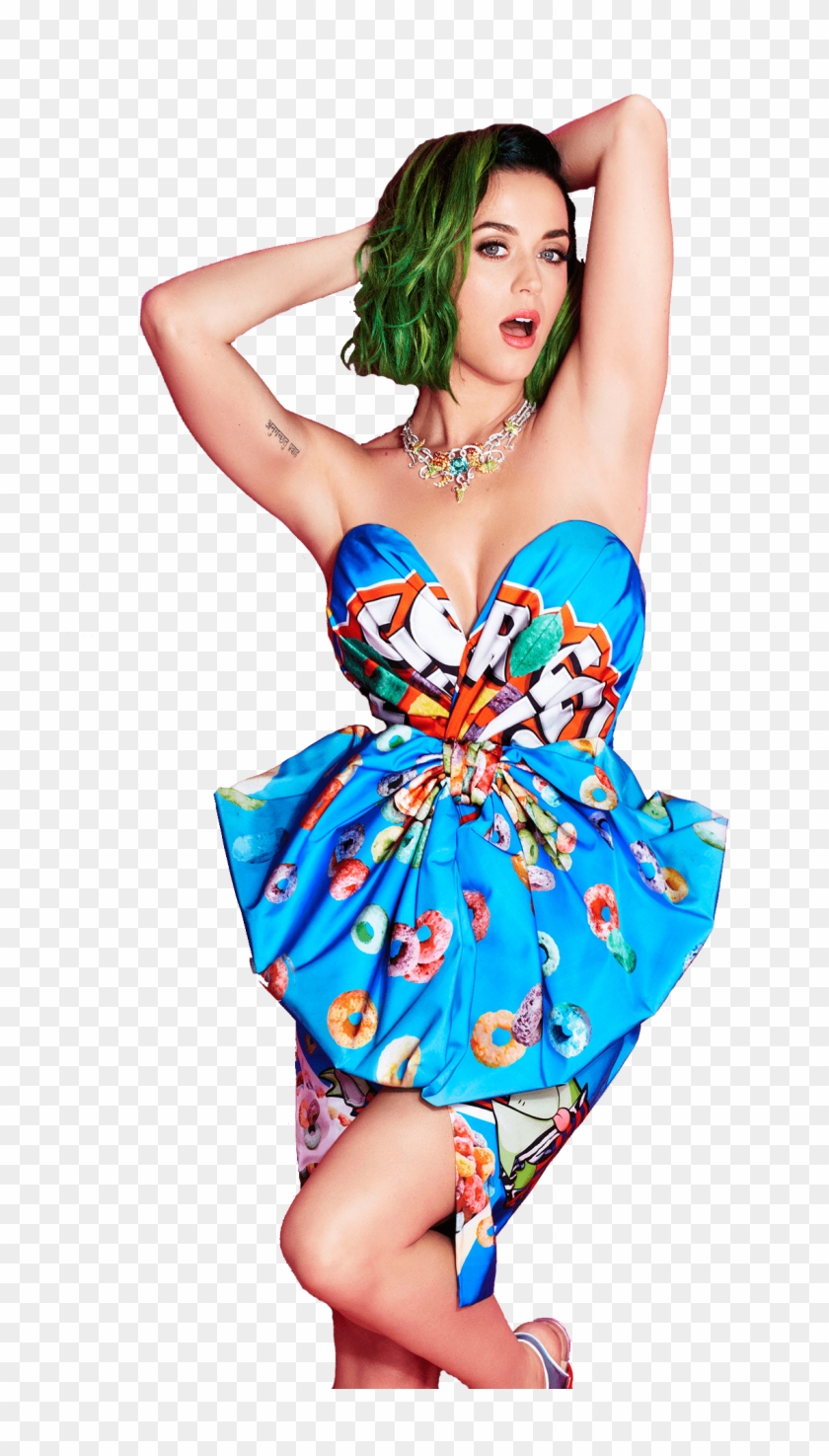 Blue Dress Katy Perry - Katy Perry Png Hd Clipart