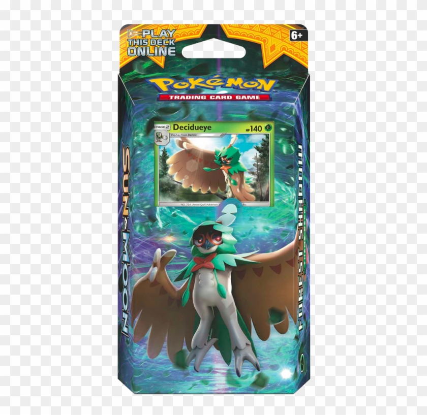 Sun & Moon Forest Shadow Decidueye Theme Deck - Pokemon Decidueye Card Pack Clipart