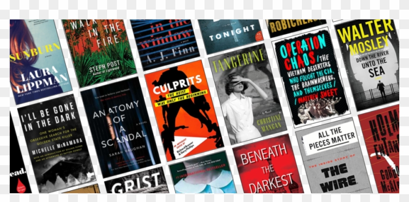 The Most Anticipated Crime, Mystery, And Thriller Titles - Mystery Crime Books Clipart